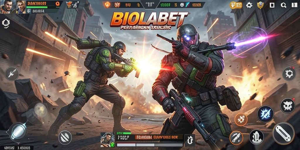 Gameplay seru dan dinamis dalam BIOLABET diakses dengan mudah.