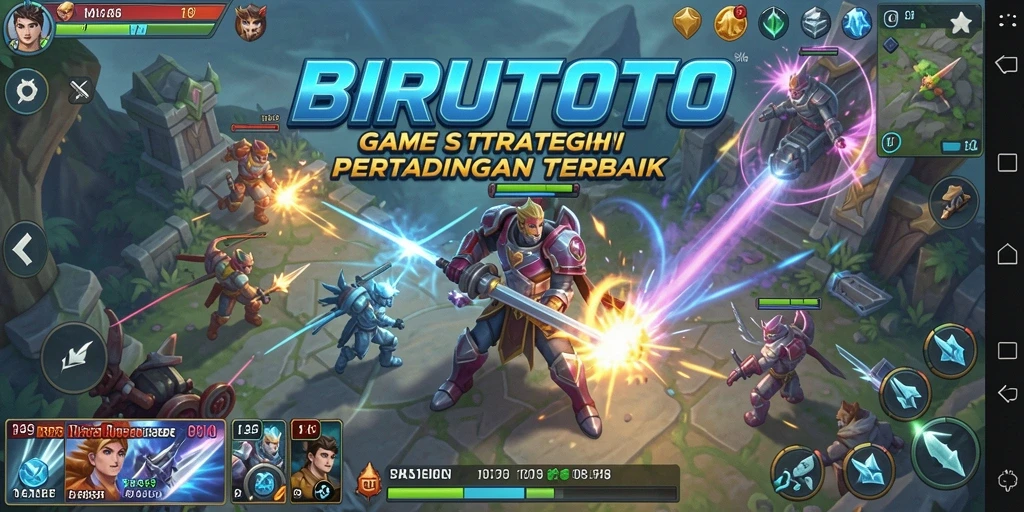 Tampilan game SLG yang memukau di BIRUTOTO.