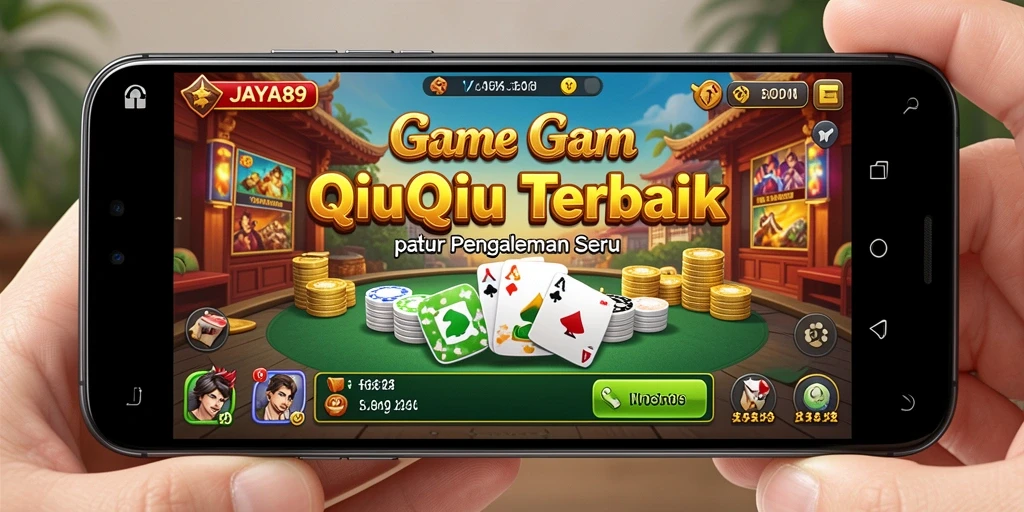 Screenshot JAYA89 menampilkan aksi seru permainan QiuQiu.