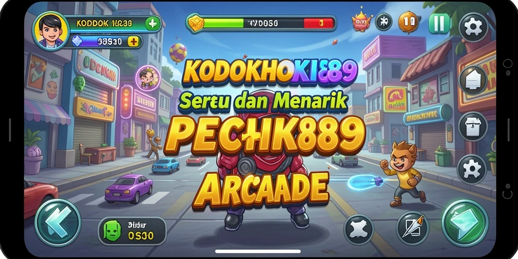 Screenshot utama KODOKHOKI889 menunjukkan gameplay Arcade yang seru.