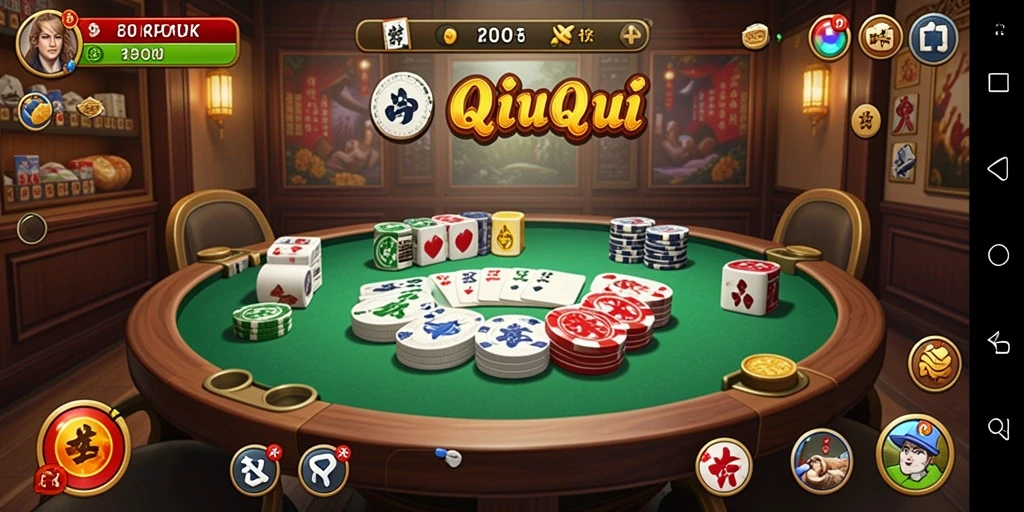 Screenshot gameplay RPOK yang menampilkan momen seru QiuQiu.