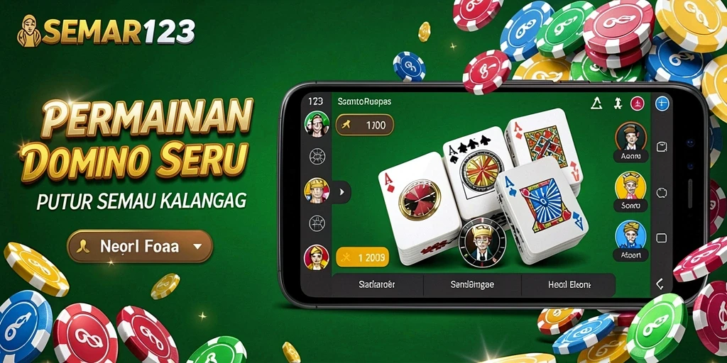 Tangkapan layar seru dari gameplay SEMAR123 yang menarik di permainan Domino.