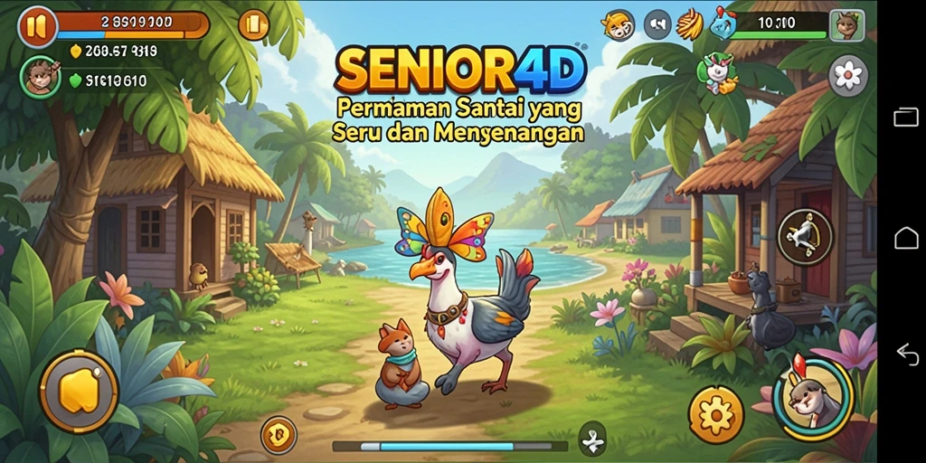 Tampilan menarik dari gameplay <strong>SENIOR4D</strong> yang seru dan menyenangkan.