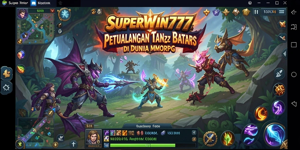 Tampilan gameplay mendalam di dunia <strong>SUPERWIN777</strong> yang menakjubkan.