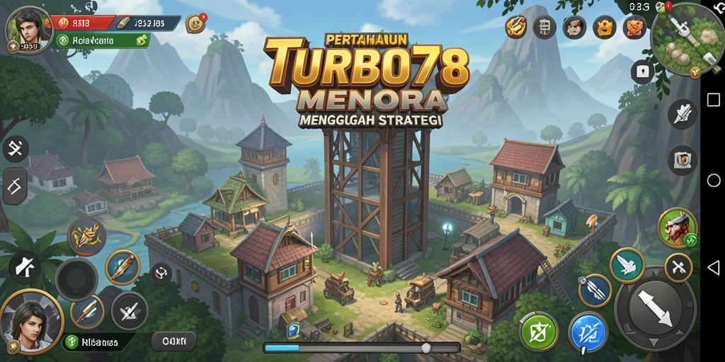 Gameplay seru TURBO78 dalam aksi Tower Defense.